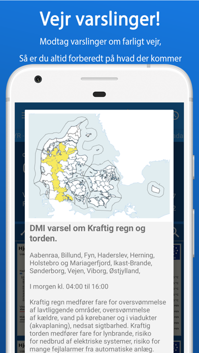 ByVejr – DMI – Yr - Vejret Screenshot