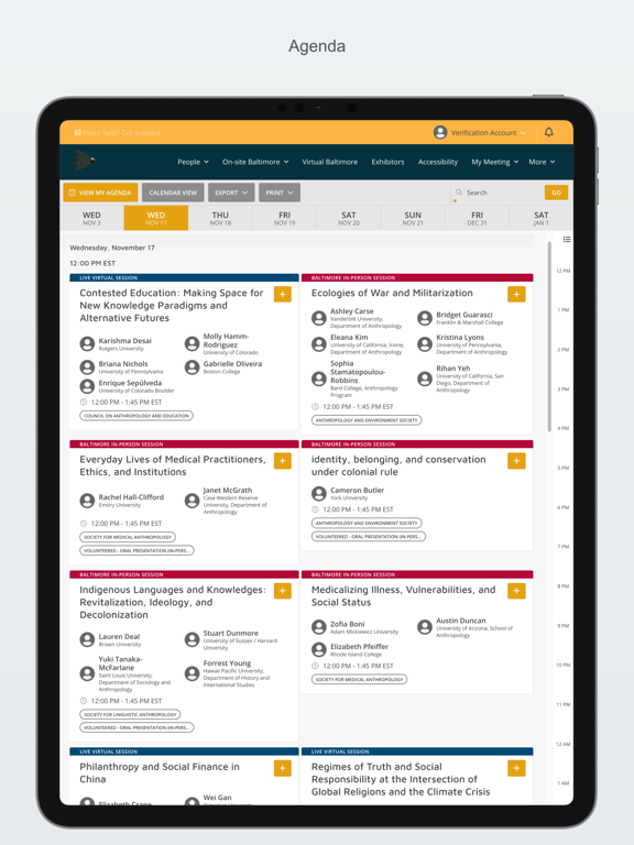 American Anthro Events