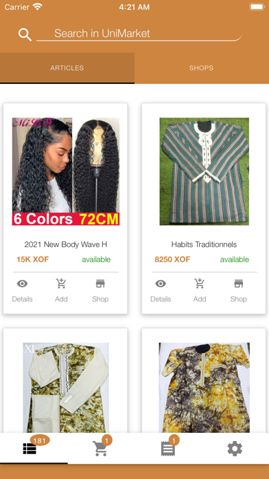 Un1Market Screenshot