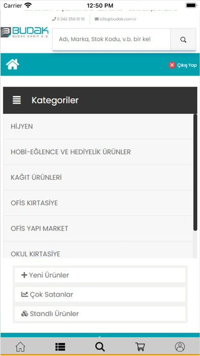 Budak Kırtasiye Screenshot