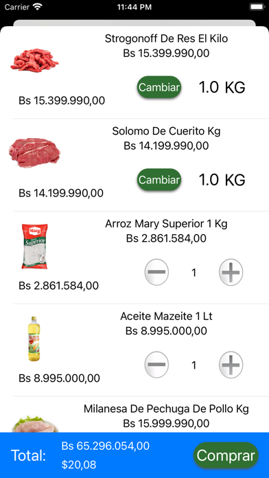 Supermercados Luxor Screenshot