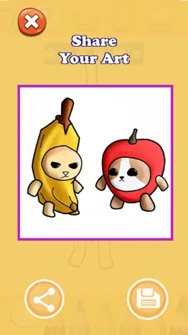 Game screenshot Banana Cat Coloring Book mod apk