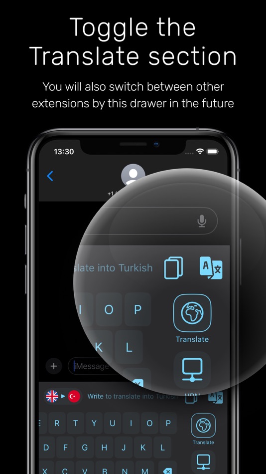 #3. Clawy Keyboard: VPN, Translate (iOS) 由: Antalya Software Ltd