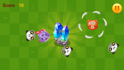 Catty Diamond Defense Game Screenshot