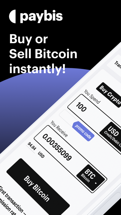 Paybis: Crypto, Bitcoin Wallet Screenshot