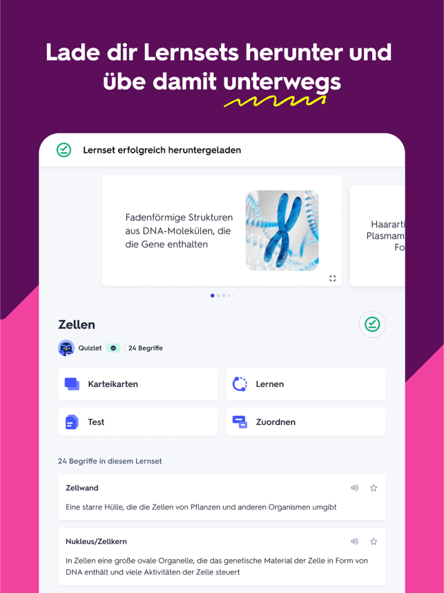 ‎Quizlet: Karteikarten mit KI Screenshot