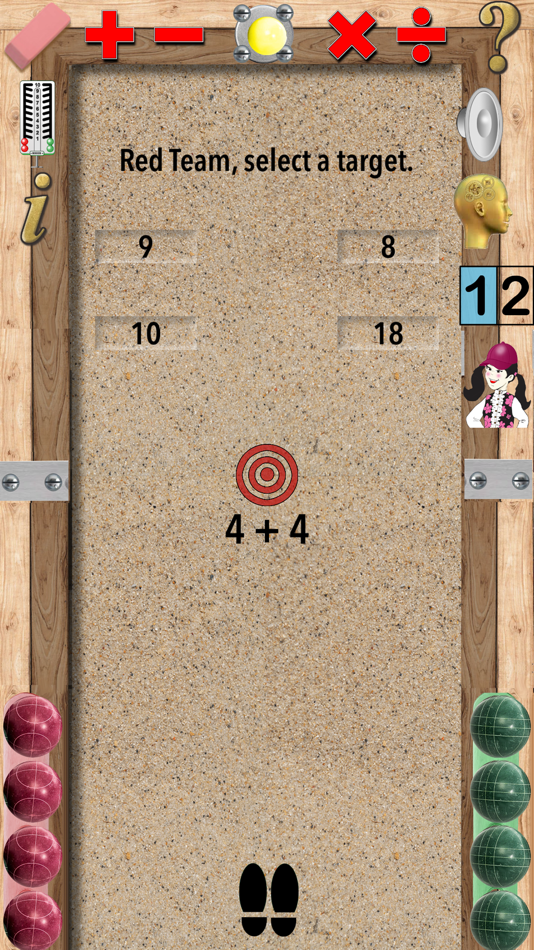 #3. Bocce Math (iOS) Podle: Ventura Educational Systems