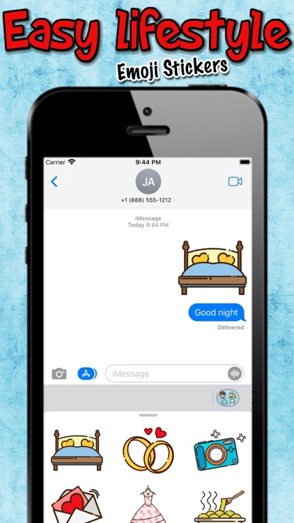 Easy Lifestyle Emoji Stickers