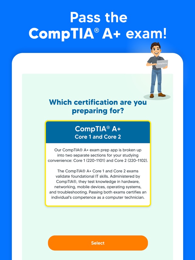 App Store 上的“CompTIA A+ Exam Prep Test 2024”