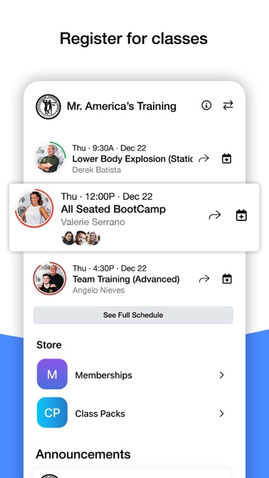 Mr America's Training Camp Screenshot