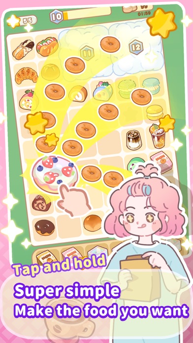 Merge Sweets:Tasty Town Screenshot