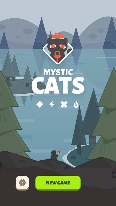 Mystic Cats: Magic Solitaire Screenshot