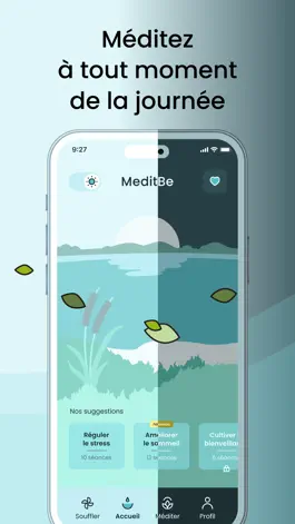 Game screenshot MeditBe : Méditation & Sommeil apk