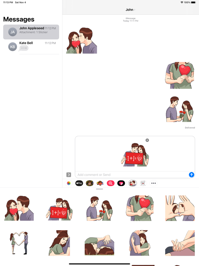 Signs of Fall in Love Pack3