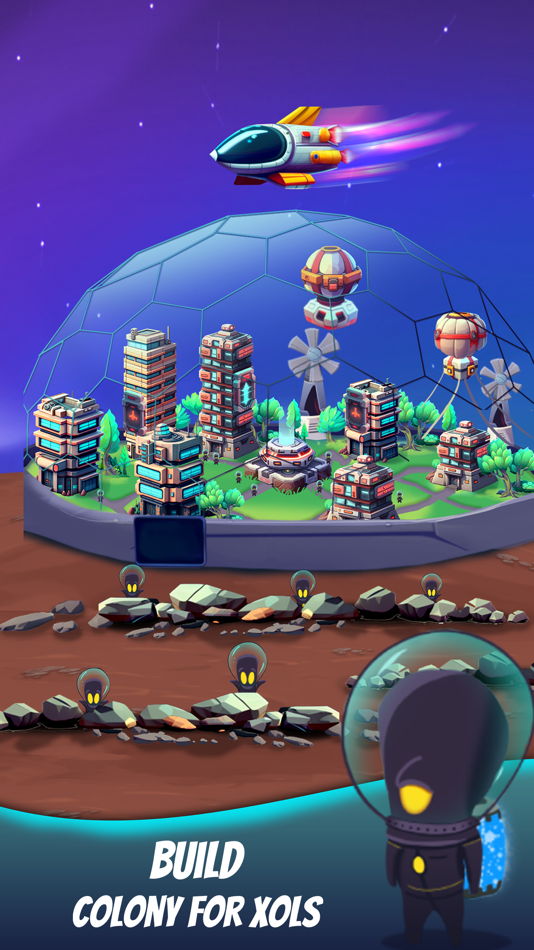 #2. Space eXo Colony - Idle Tycoon (iOS) 由: Fera Games sp. z o. o.