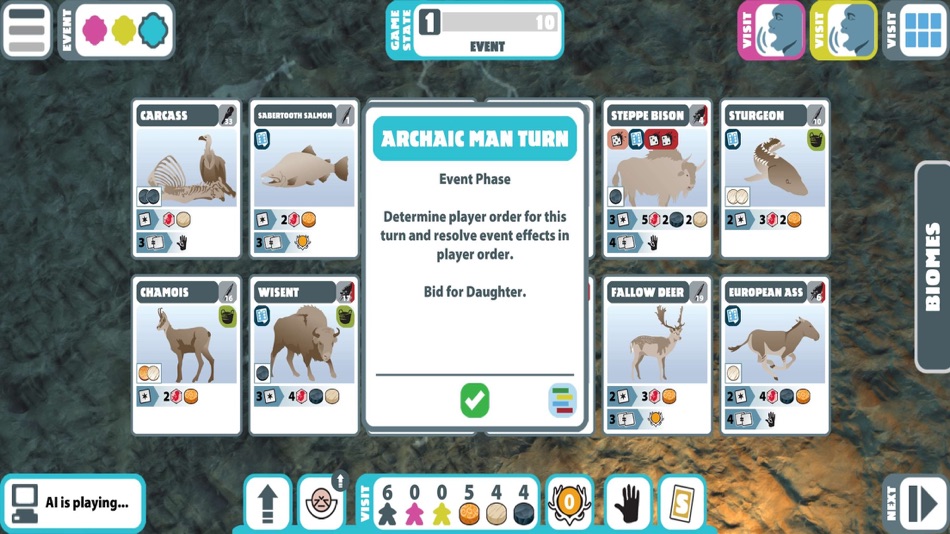 #3. Neanderthal board game (iOS) 由: Ion Game Design