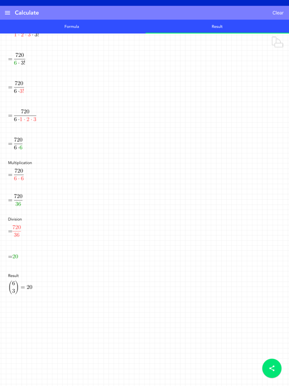 Binomial Coefficient PRO Screenshots