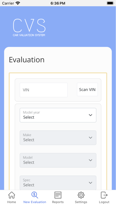 App screenshot