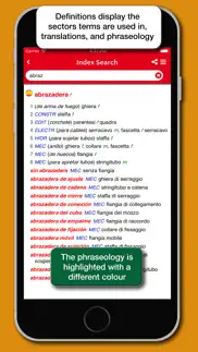 spanish technical dictionary iphone screenshot 3