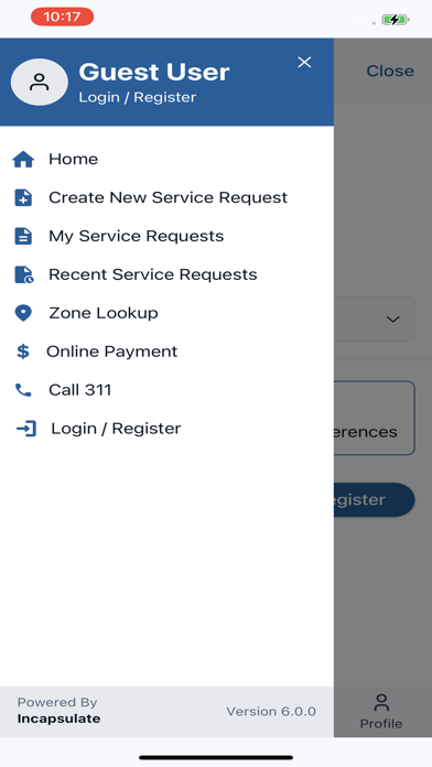 Baltimore City 311 Screenshot