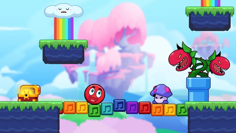 Ball W - Red Wonder Island screenshot 1