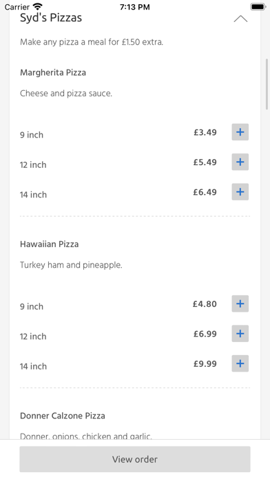 Syds Chicken and Pizza Heywood Screenshot