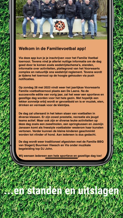 Familie Voetbal Screenshot