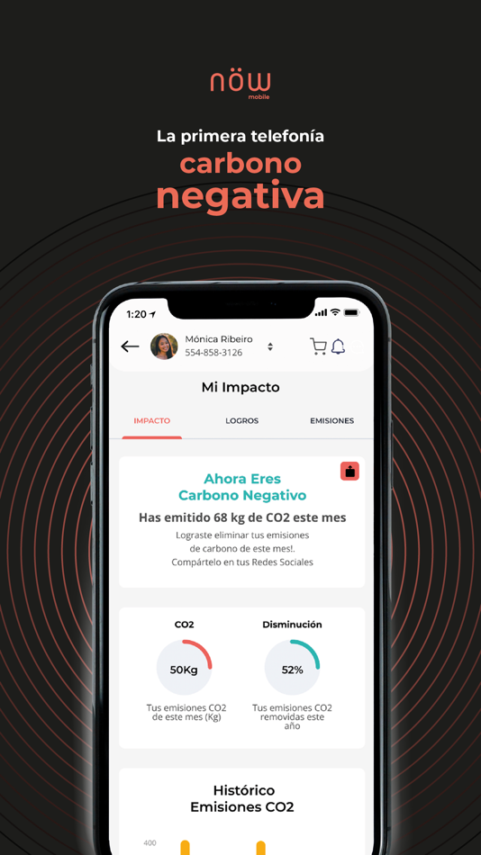 #2. nöw mobile (iOS) By: Greencel