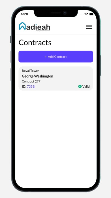 Wadieah: rental management Screenshot