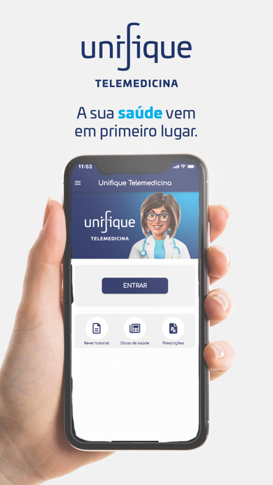 Unifique Telemedicina Screenshot