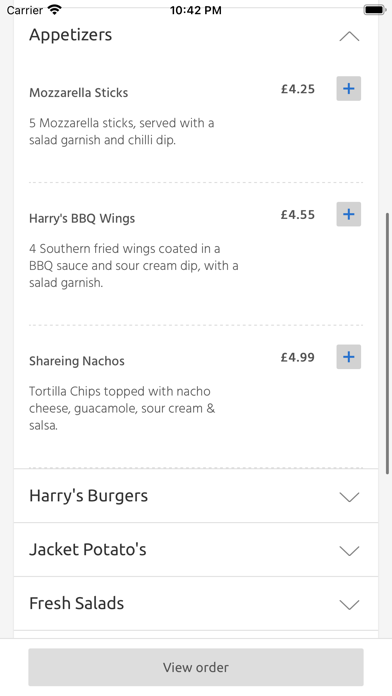 Harrys American Diner North Screenshot