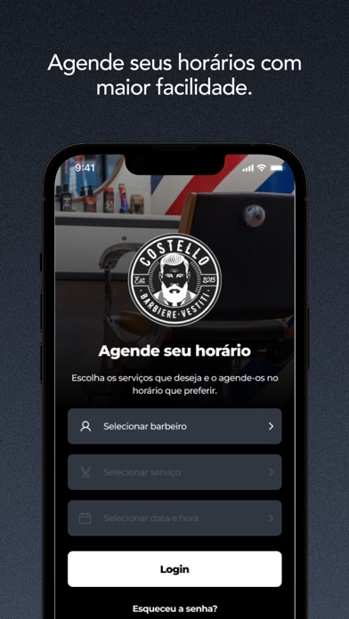 Costello Barbearia Screenshot 2 - AppWisp.com Costello Barbearia Screenshot 2 - AppWisp.com