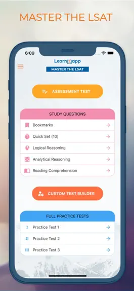 Game screenshot MASTER THE LSAT mod apk