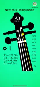 Cello Tuner Basic screenshot #5 for iPhone