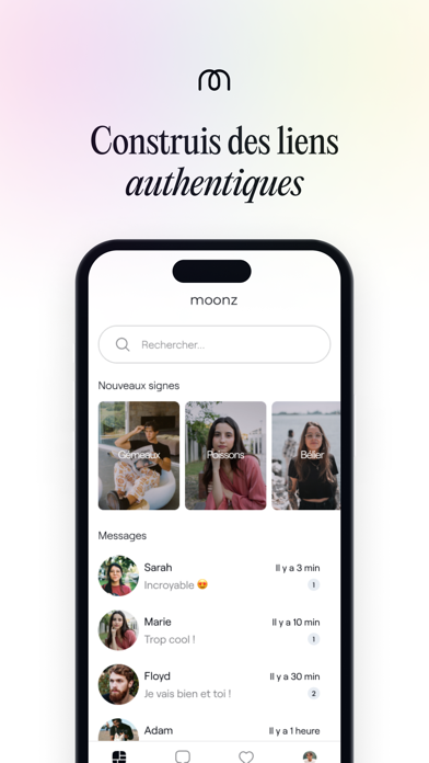Moonz : App de rencontre astro Screenshot