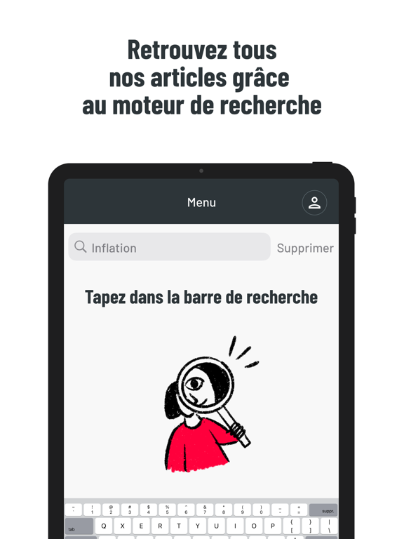 Alternatives Economiques iPad screenshot 4 - News app