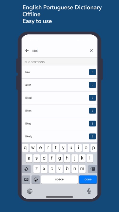 English Portuguese Diction Screenshot
