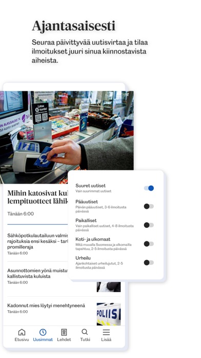 Iisalmen Sanomat Screenshot