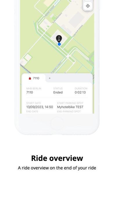 MyHotelBike Smart Lock Screenshot