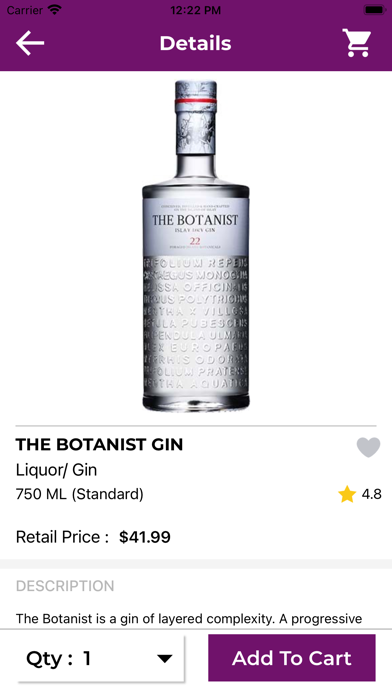 Grapes & Grains Wine & Spirits Screenshot