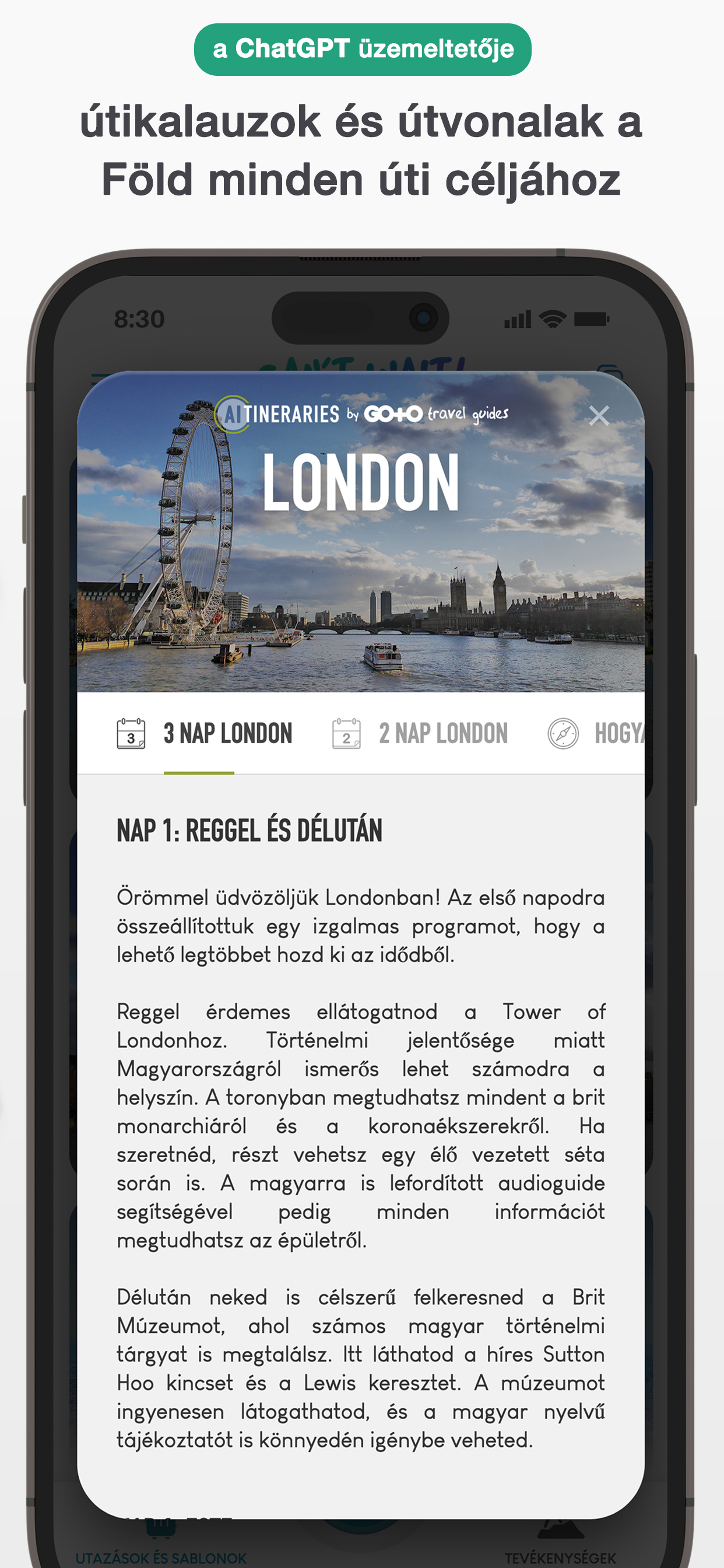 Nyaralás visszaszámlálása