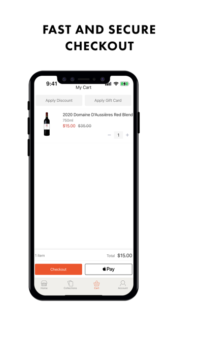 CellarDeals Wine Shop Screenshot