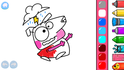 Cute Piggy : Coloring Screenshot