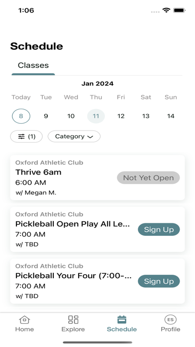 Oxford Athletic Club. Screenshot