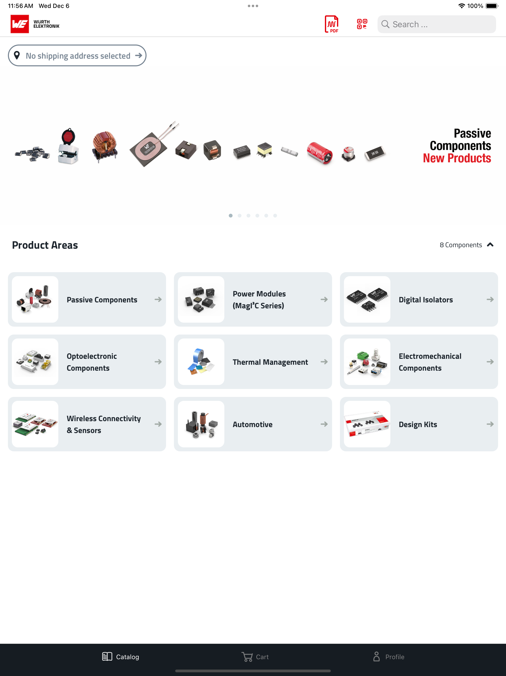 WE Catalog