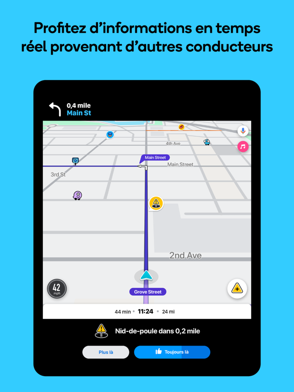 Screenshot #4 pour Navigation Waze et trafic