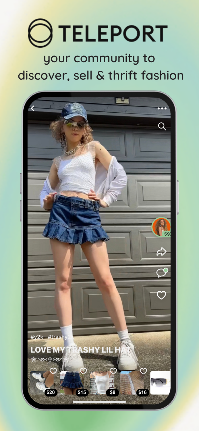 Teleport—Fashion Thrifting App