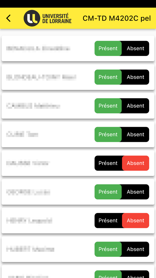 #3. Presence Control (iOS) 由: Université de Lorraine