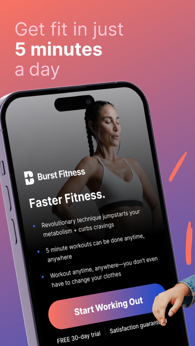 Burst Fitness Screenshot