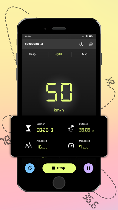 GPS Speedometer: Speed Meterのおすすめ画像2
